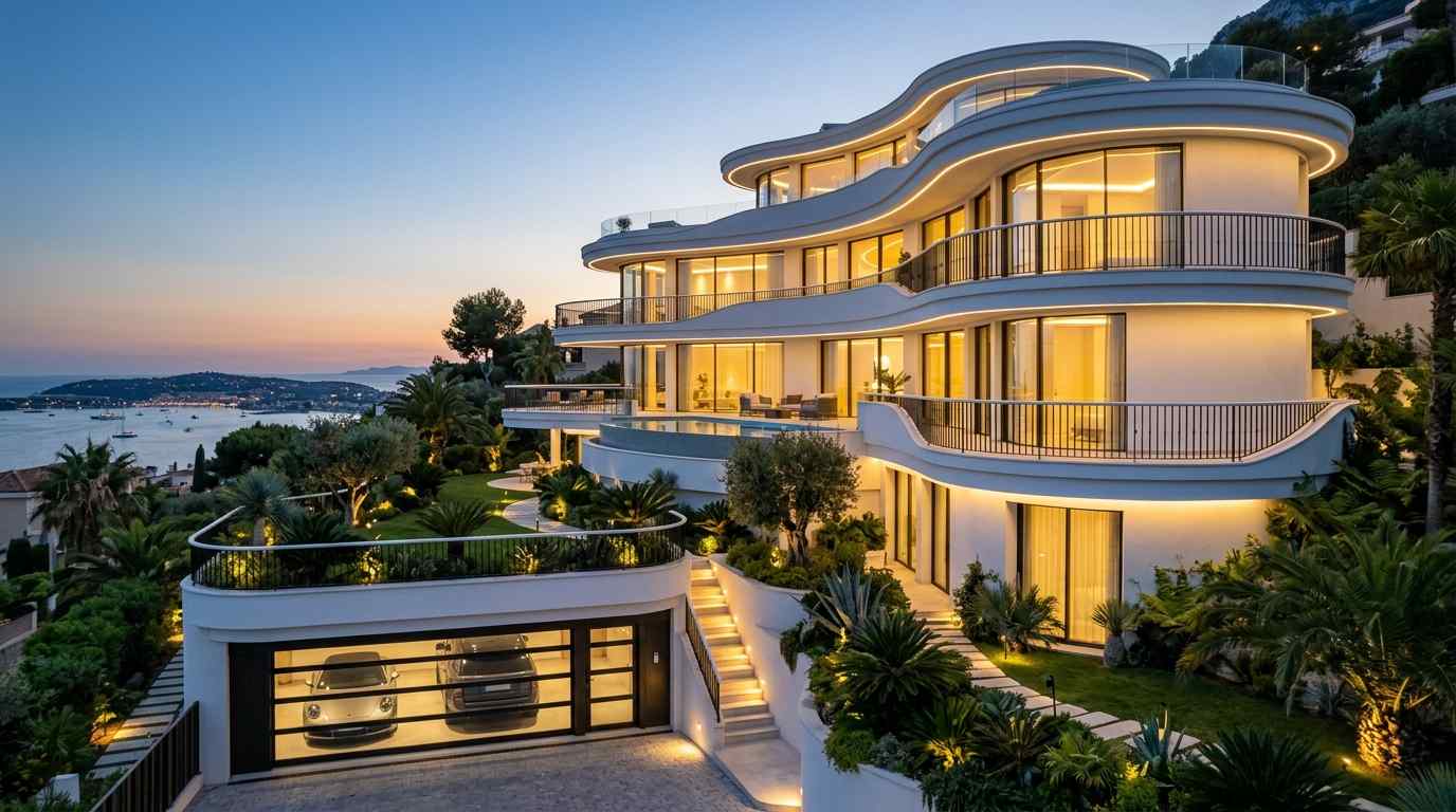 Luxury Curved Contemporary Villa