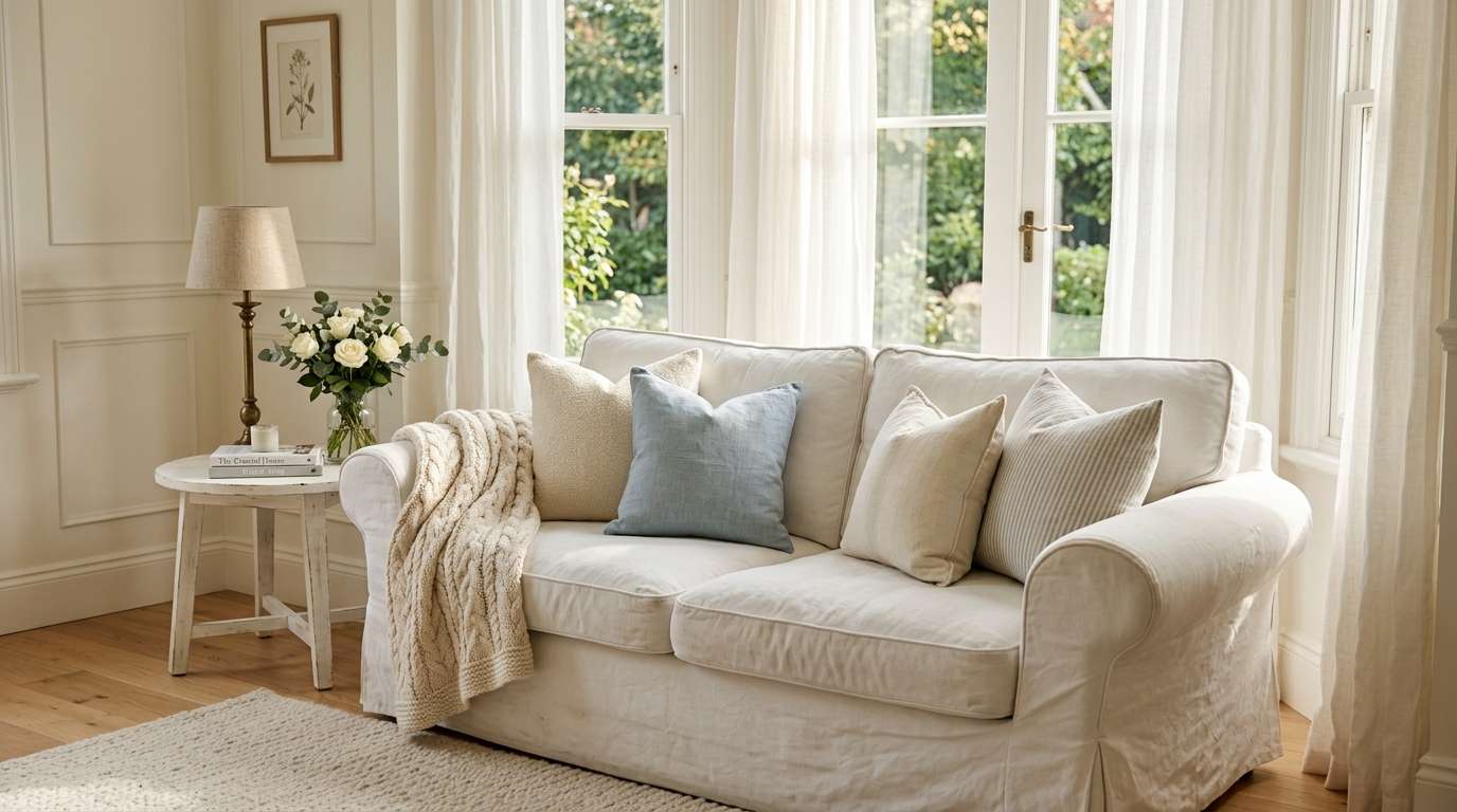  Classic White and Cream Palette