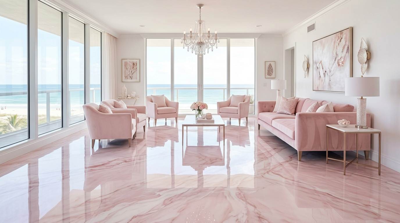 Pink Marble Epoxy