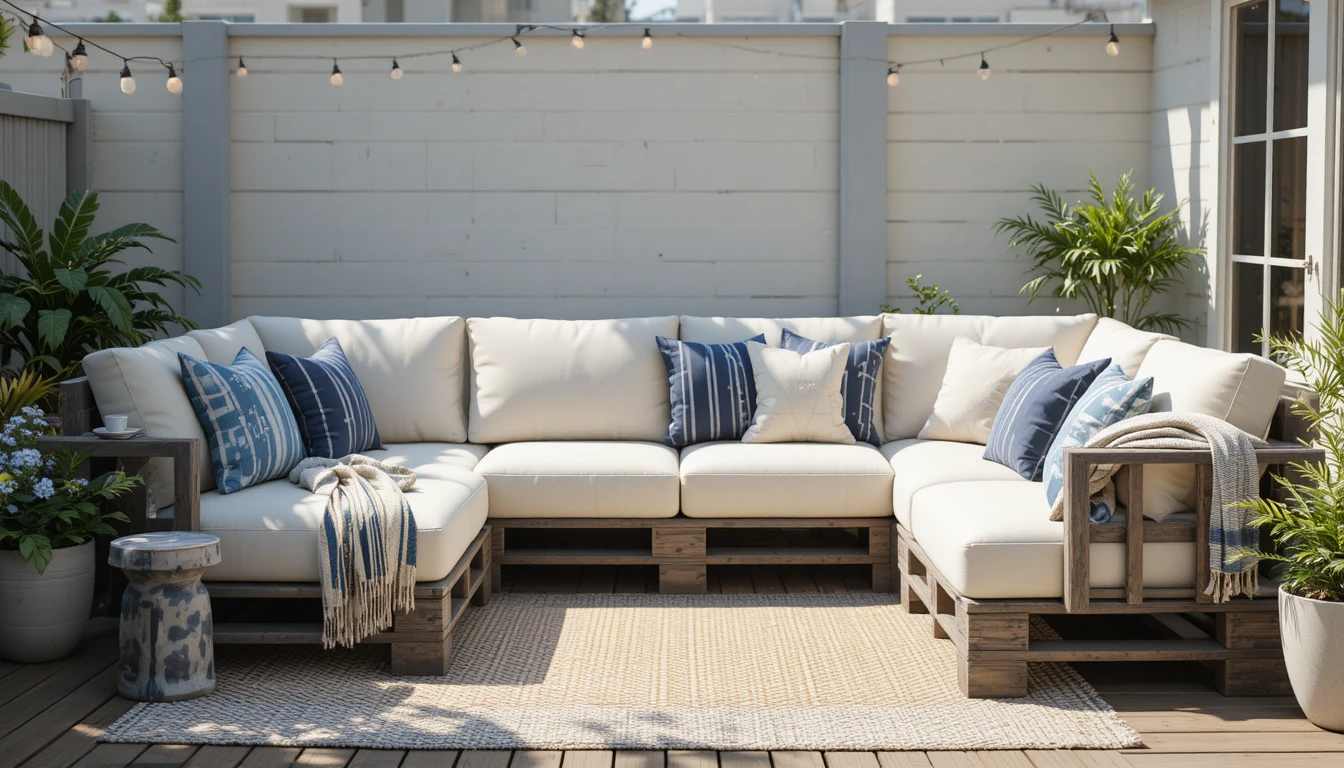 Outdoor Pallet Sofa & Sectional