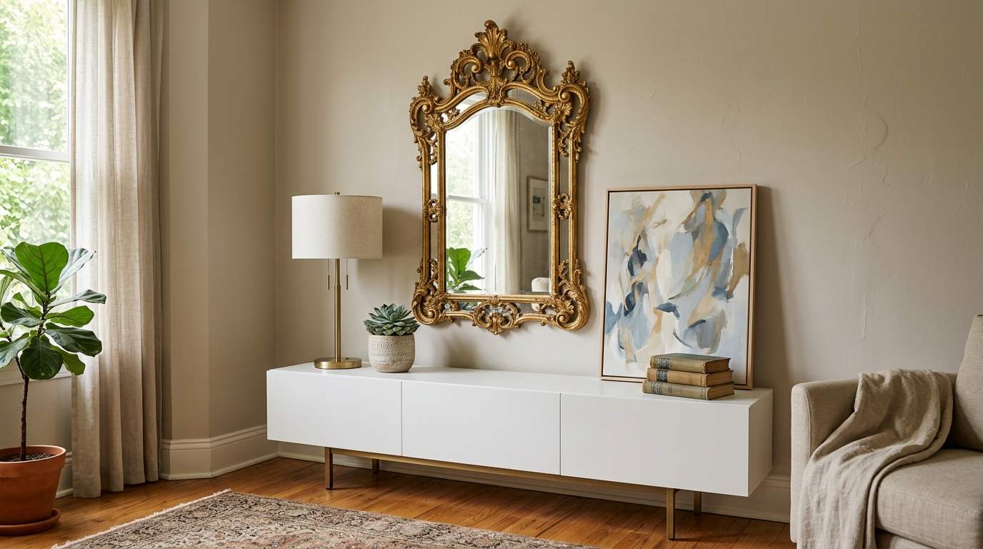  Mix Old and New with Your Furniture
