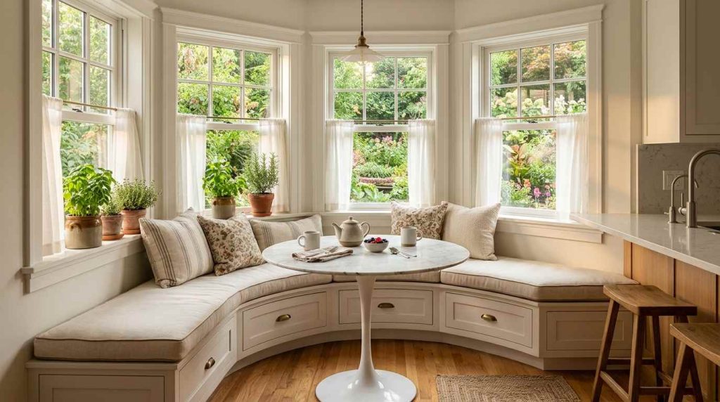  Bay Window Kitchen Nook Magic
