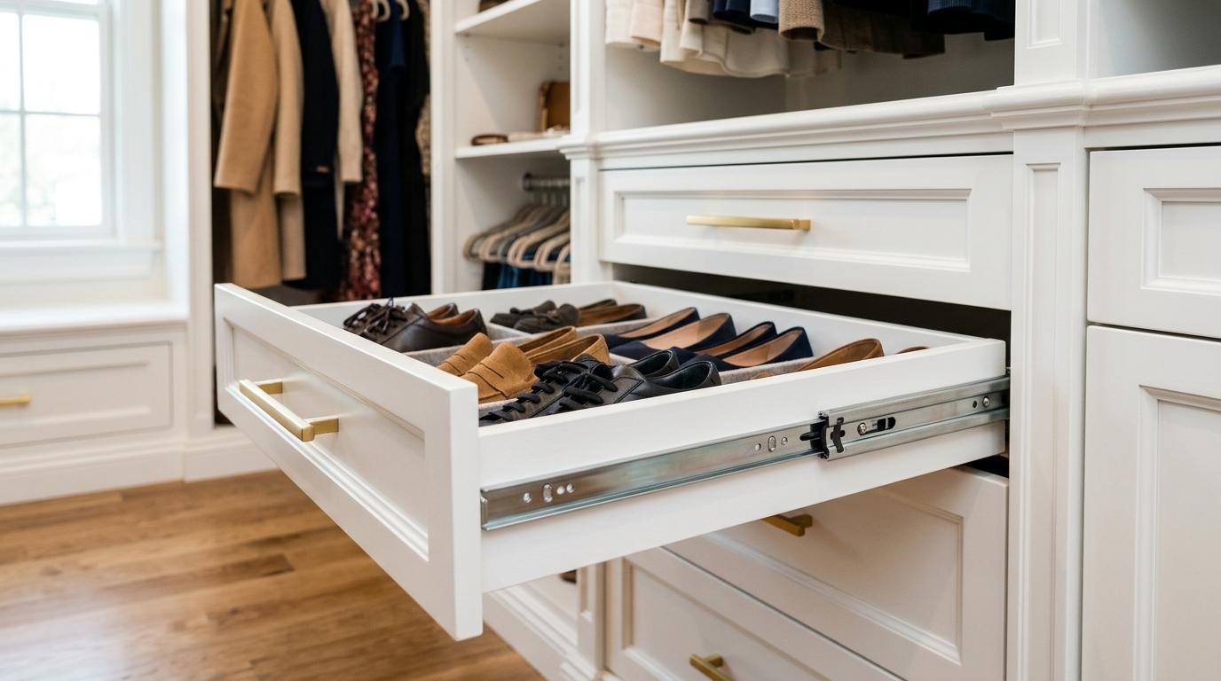  Pull-Out Sliding Shoe Shelves
