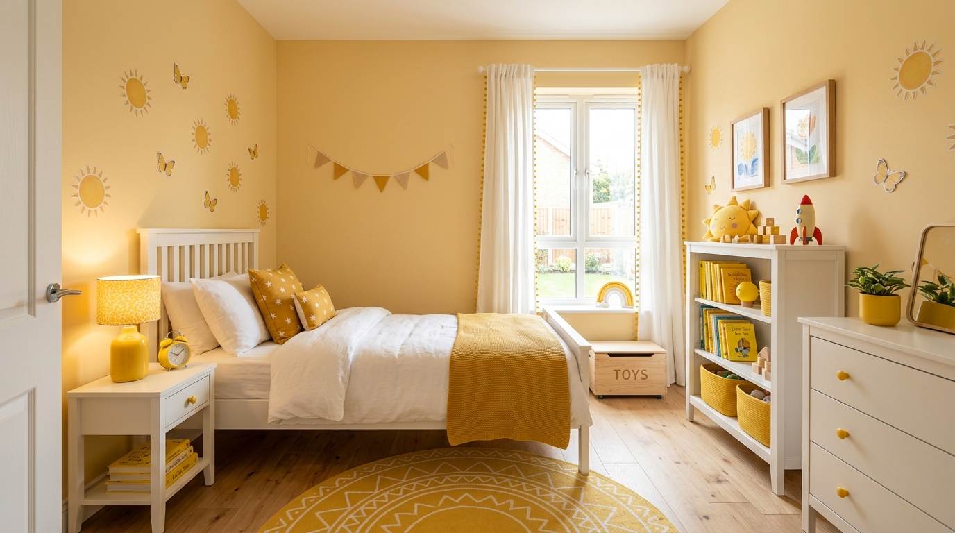 Sunshine Yellow Happy Room
