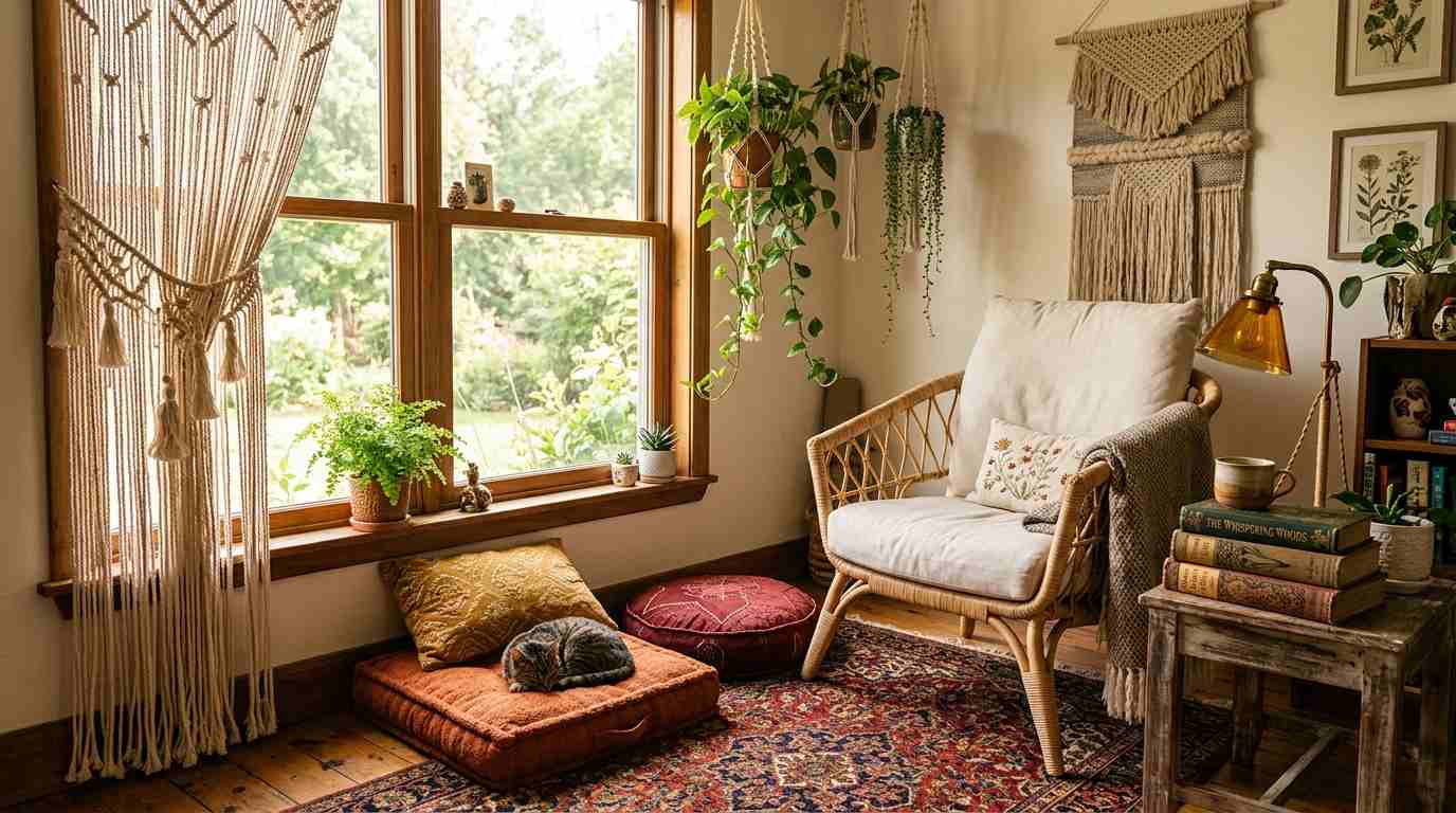  Bohemian Window Corner Reading 