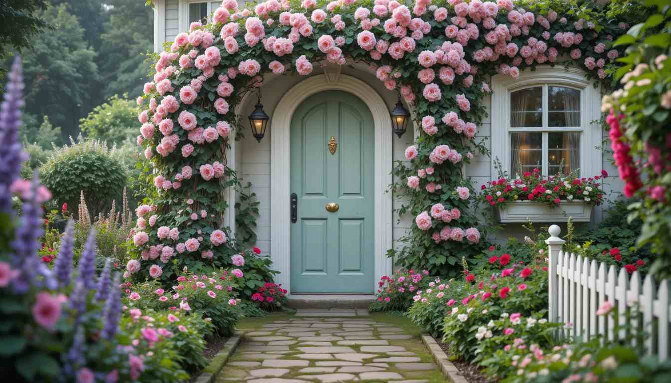 Cottage Garden Entryway
