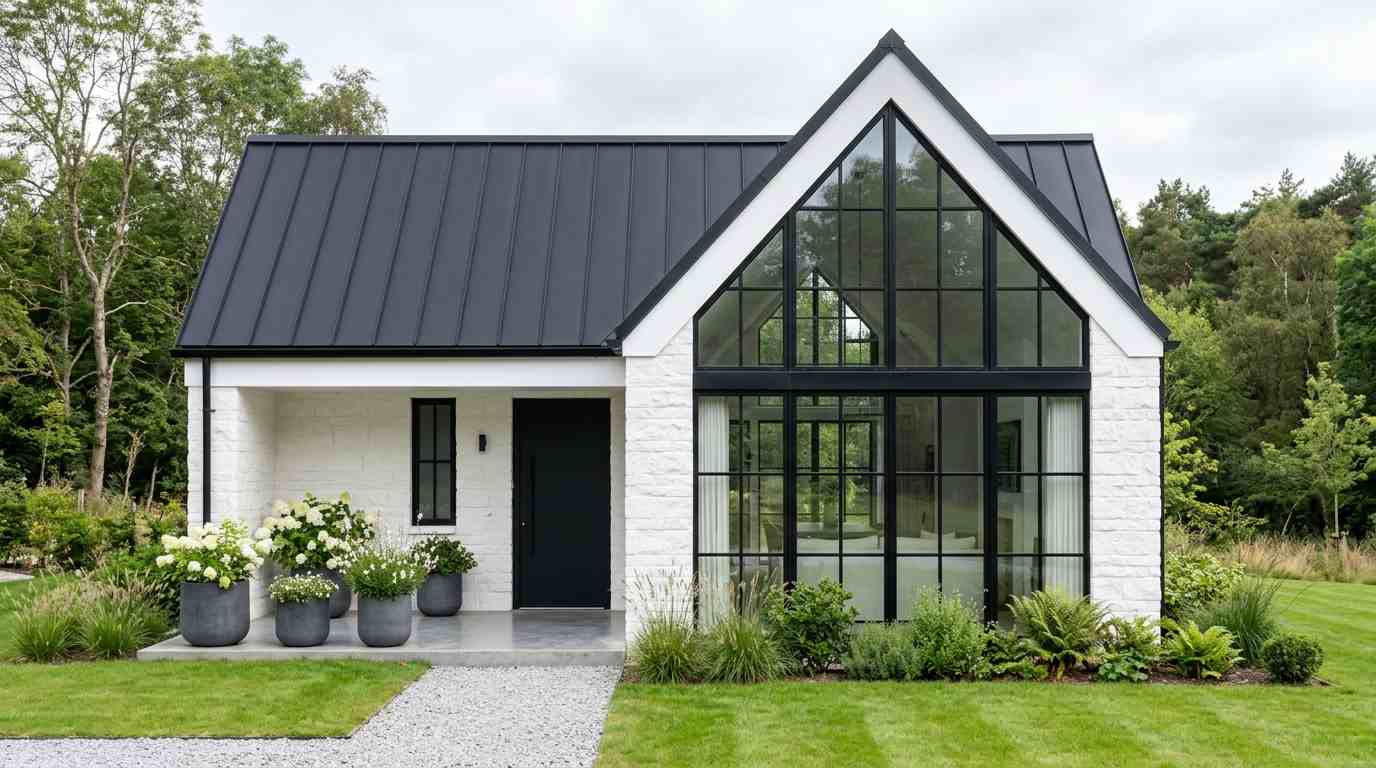  White Painted Stone Cottage