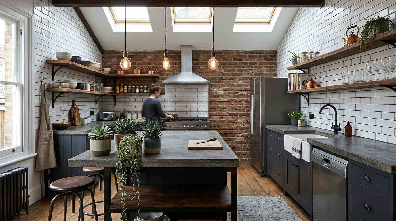 Contemporary Victorian Kitchen 