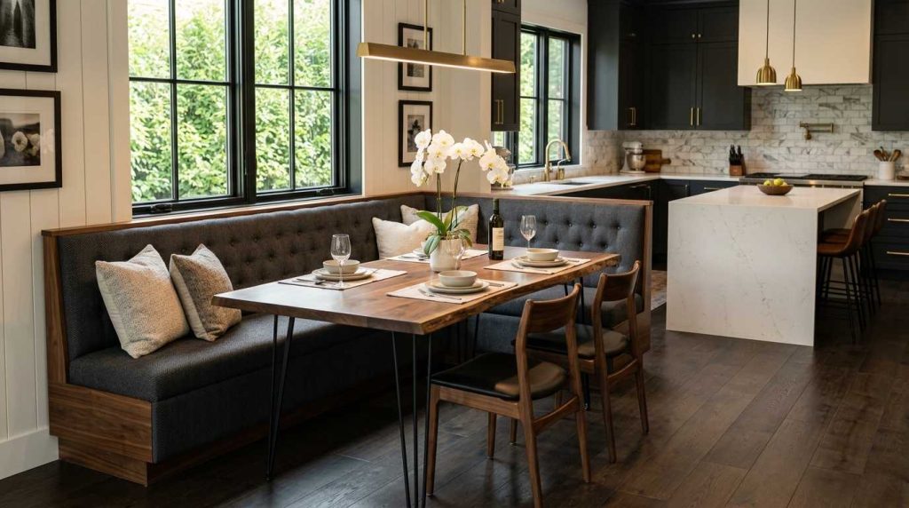  Kitchen Banquette Seating Style

