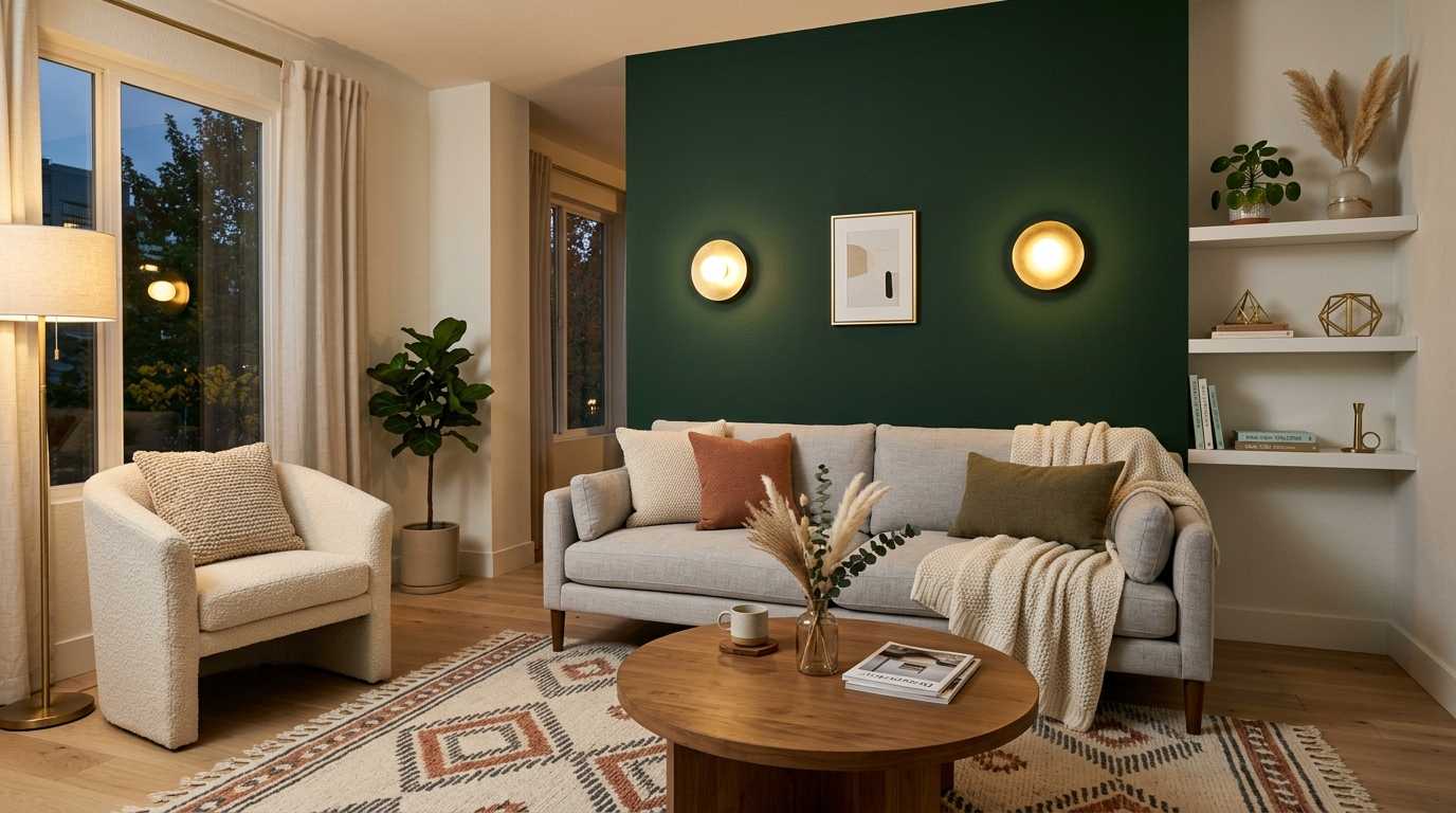 Paint One Accent Wall
