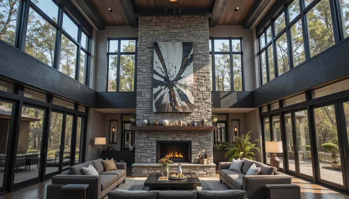 vertical gallery walls