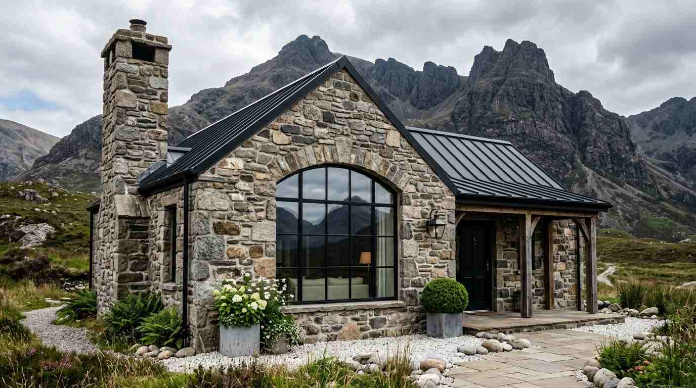 Natural Fieldstone Cottage 