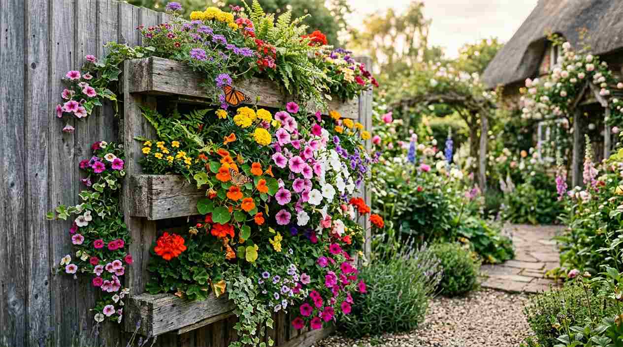Vertical Flower Garden Display