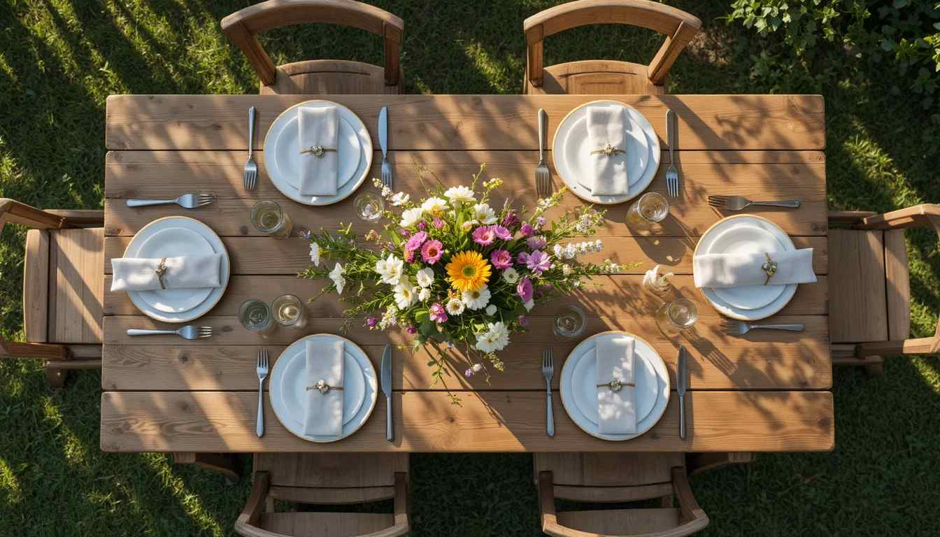 Pallet Outdoor Dining Table