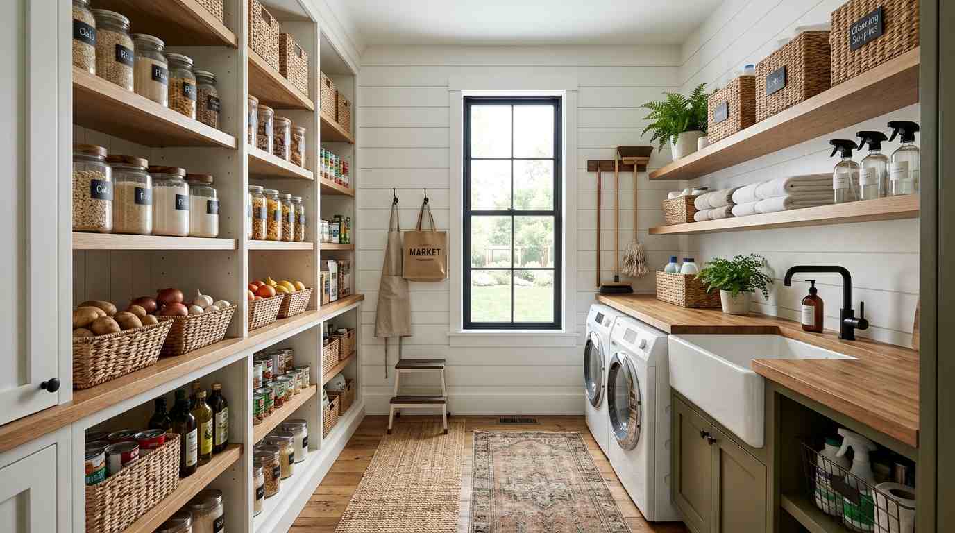 Laundry Room + Pantry Combo 