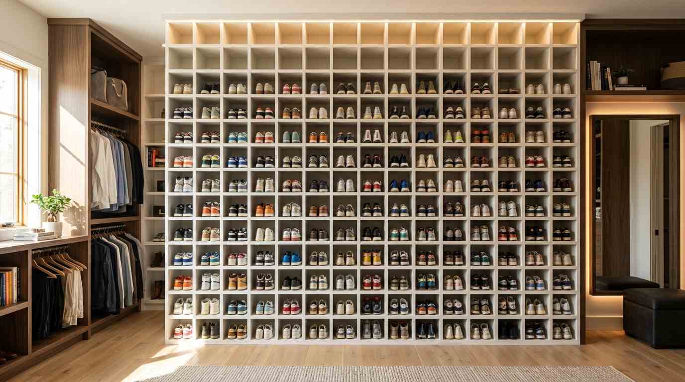 Custom Shoe Cubbies
