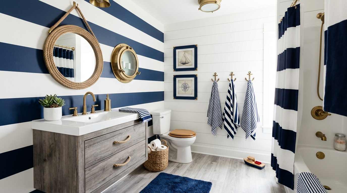 Nautical Coastal Retreat
