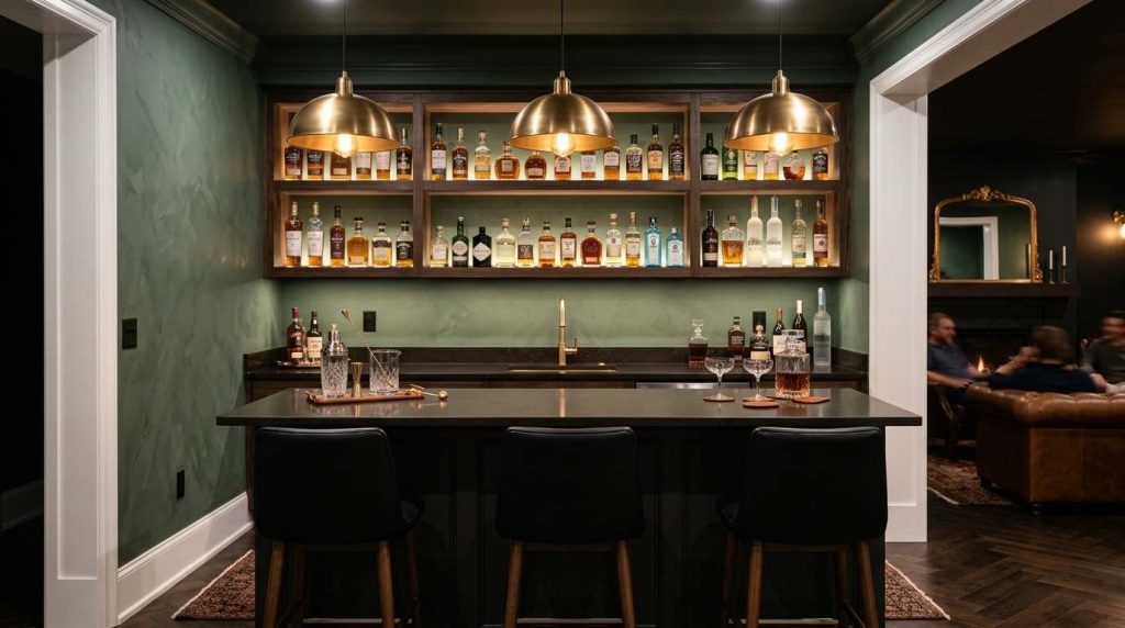The Sage Bar or Entertainment Wall 