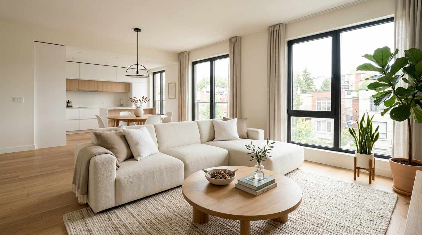 Minimalist Cozy Corner
