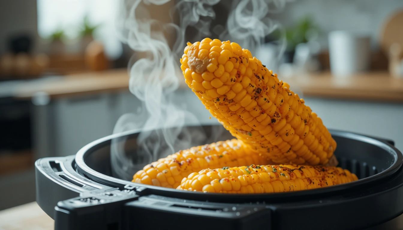 AIR FRYER CORN ON THE COB 