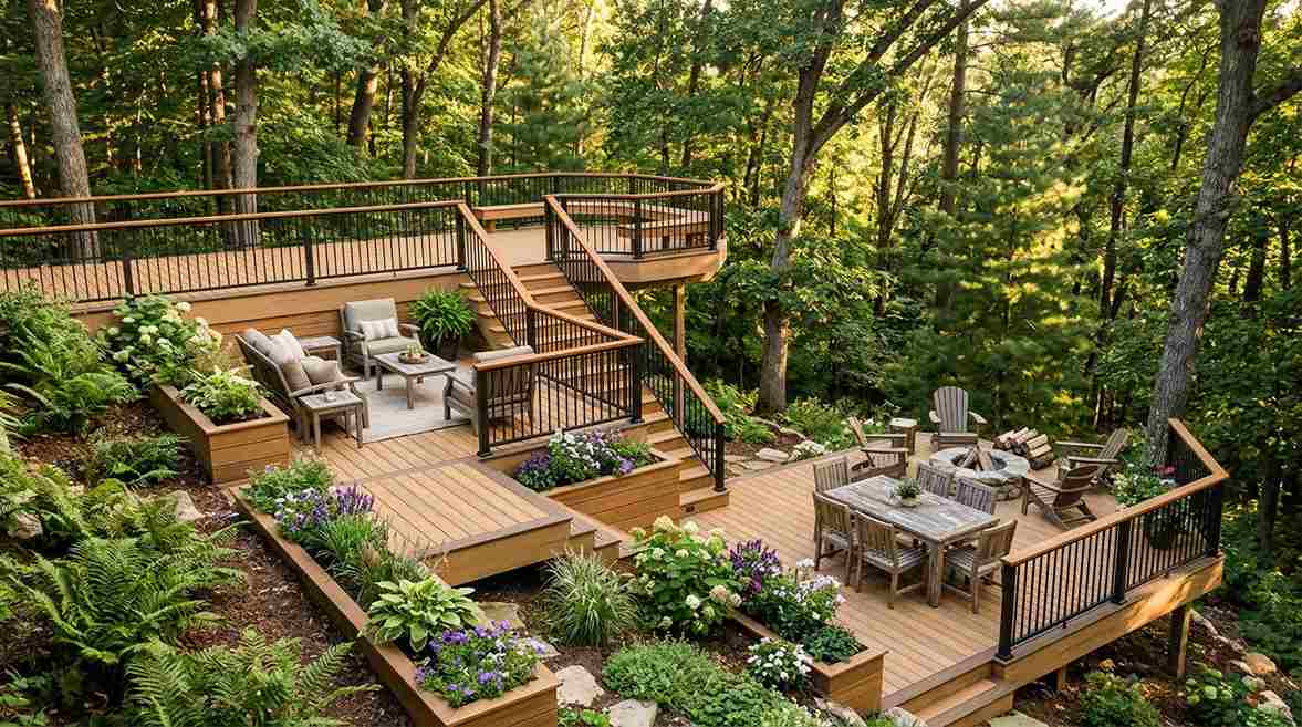  Multi-Level Deck System 