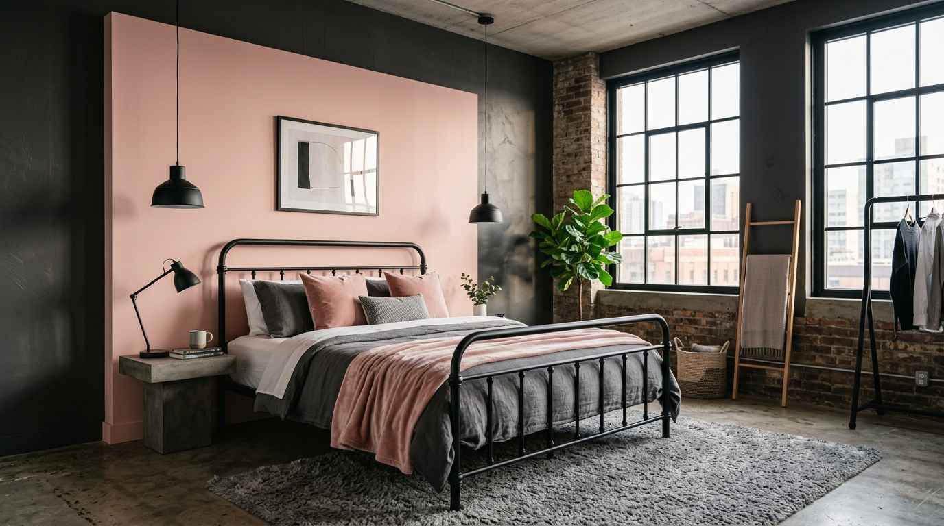  Charcoal Gray with Blush
