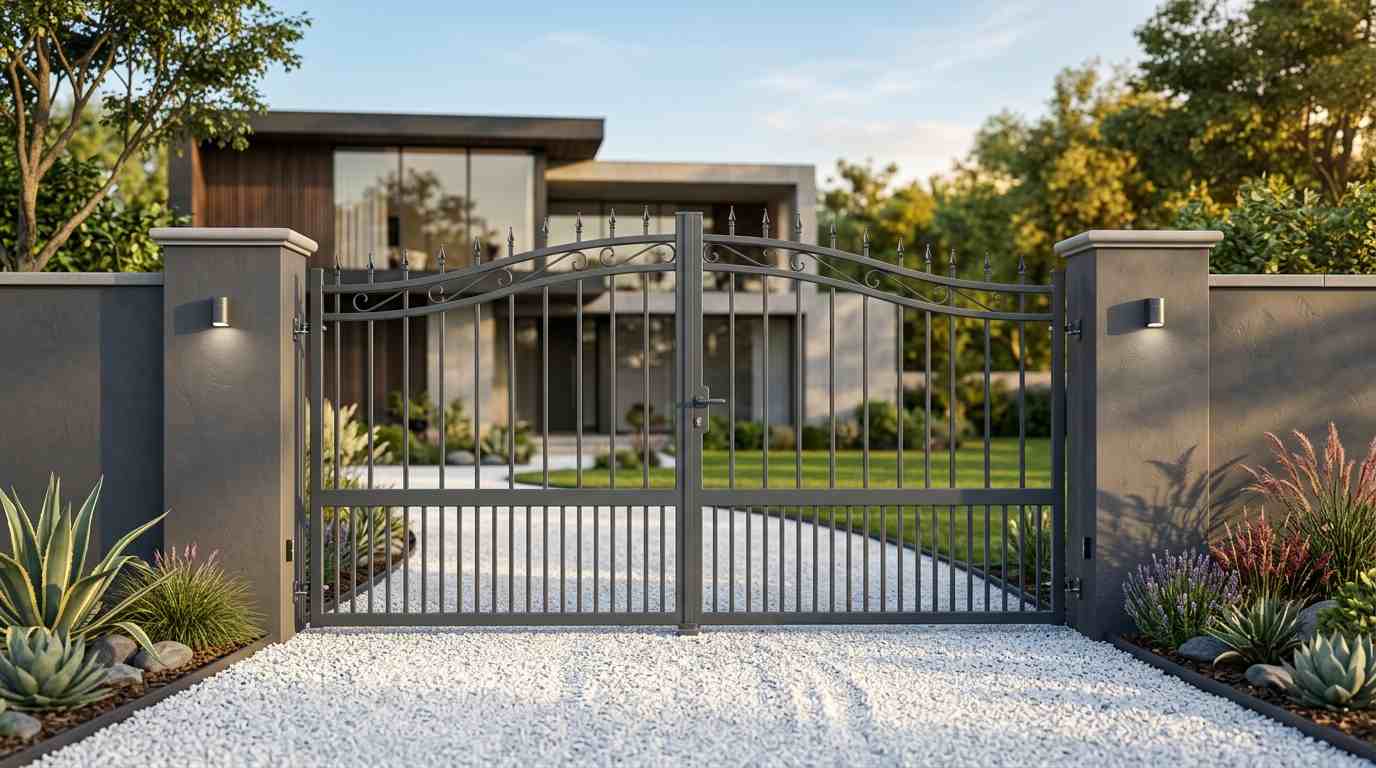 Aluminum Driveway Gate