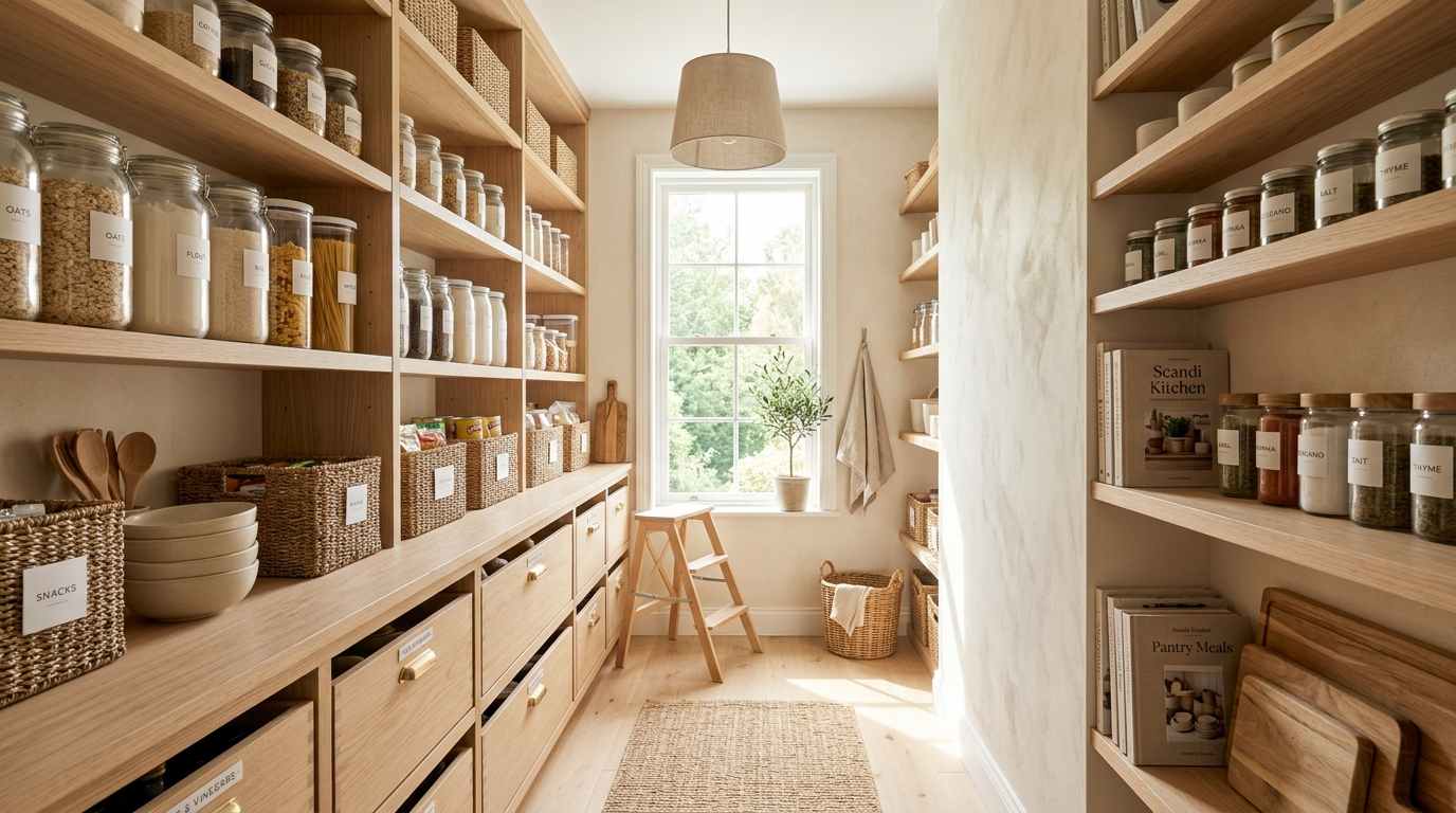 Light & Bright Beige Pantry