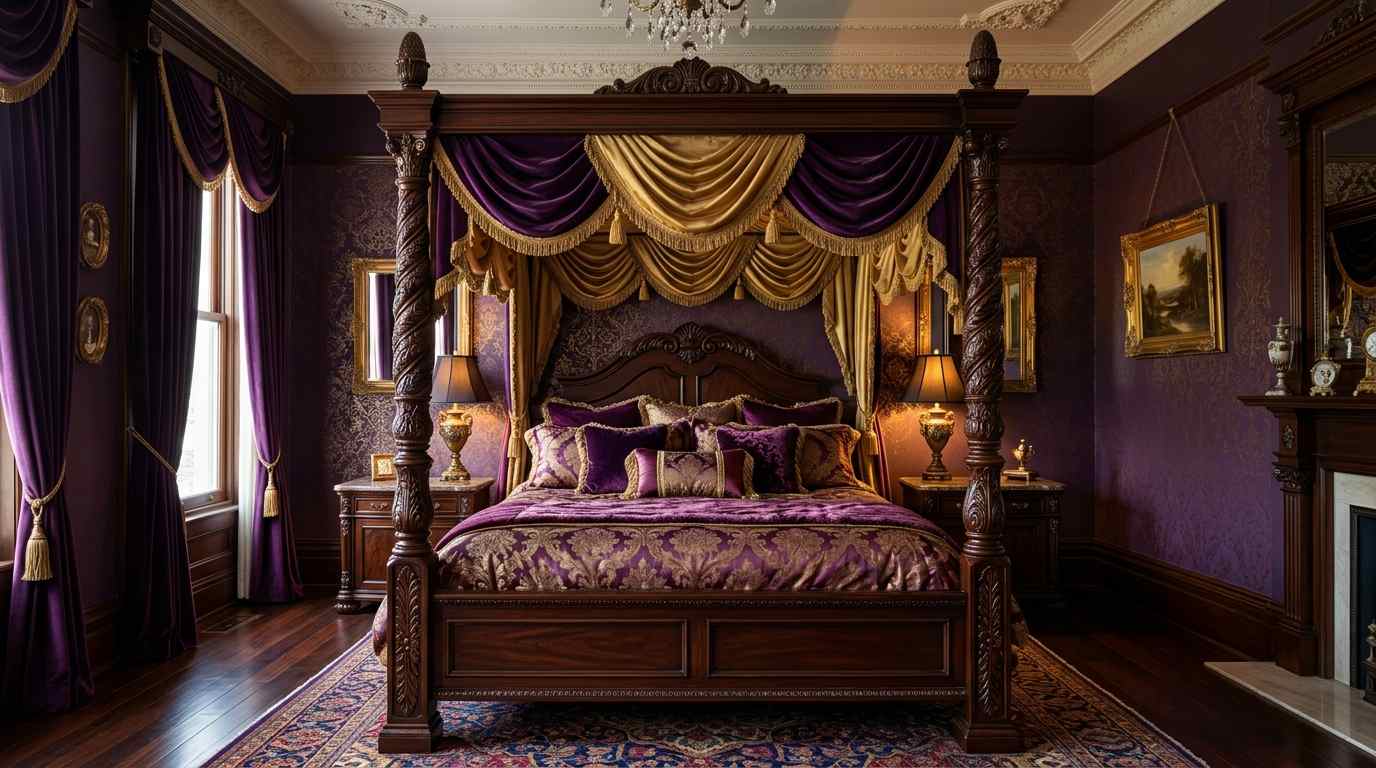 Victorian Four Poster Bed Bedroom