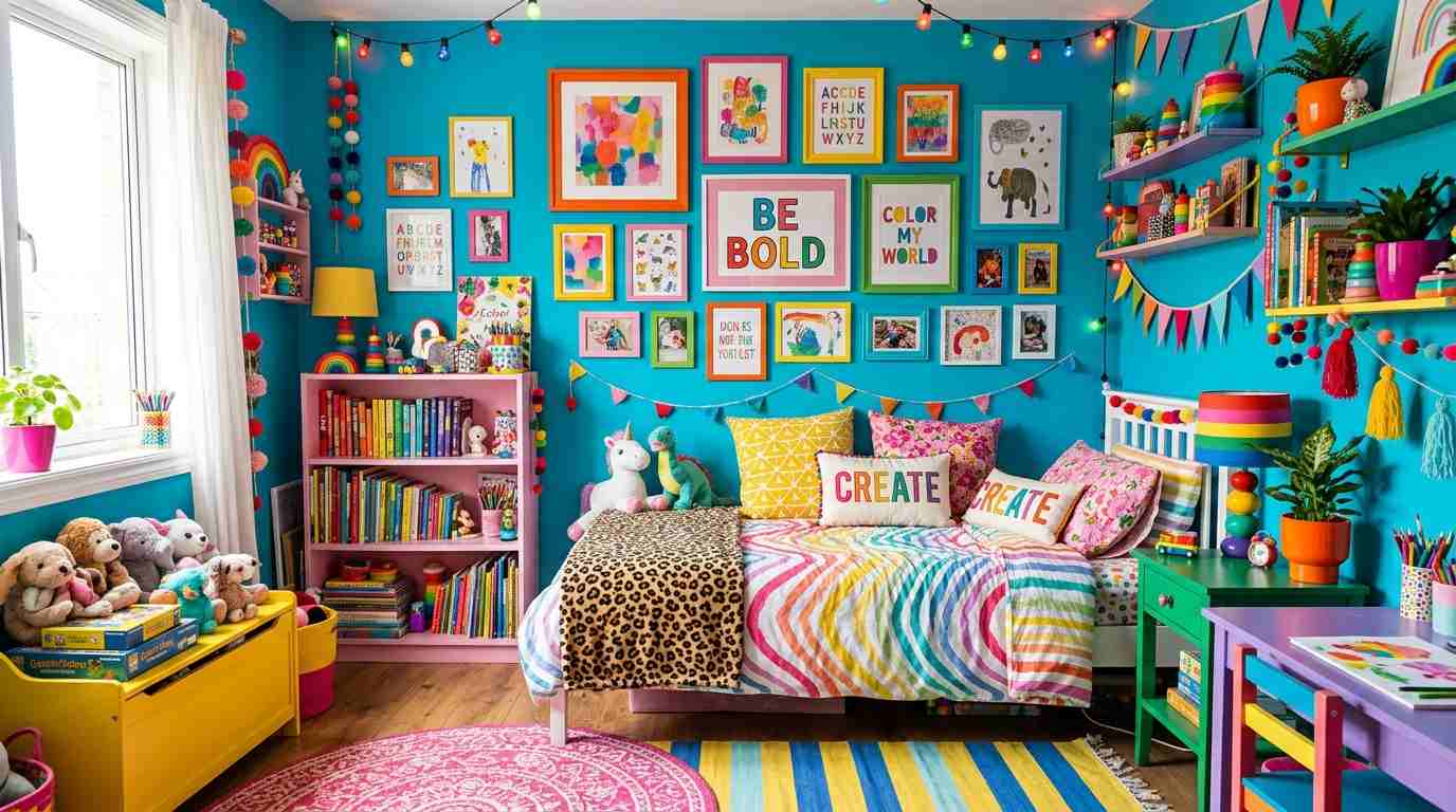 Colorful Maximalist Dream Room
