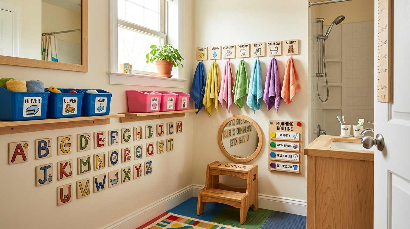  Interactive Learning Bathroom
