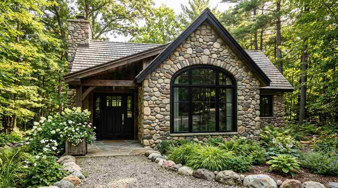 River Rock Cottage Exterior