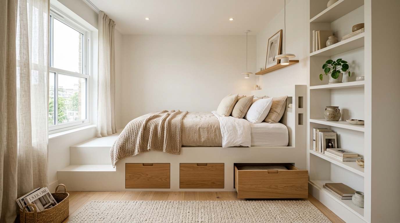 Built-in bed 