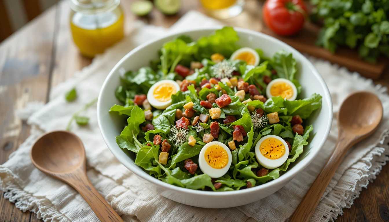  Simple Dandelion Greens Salad