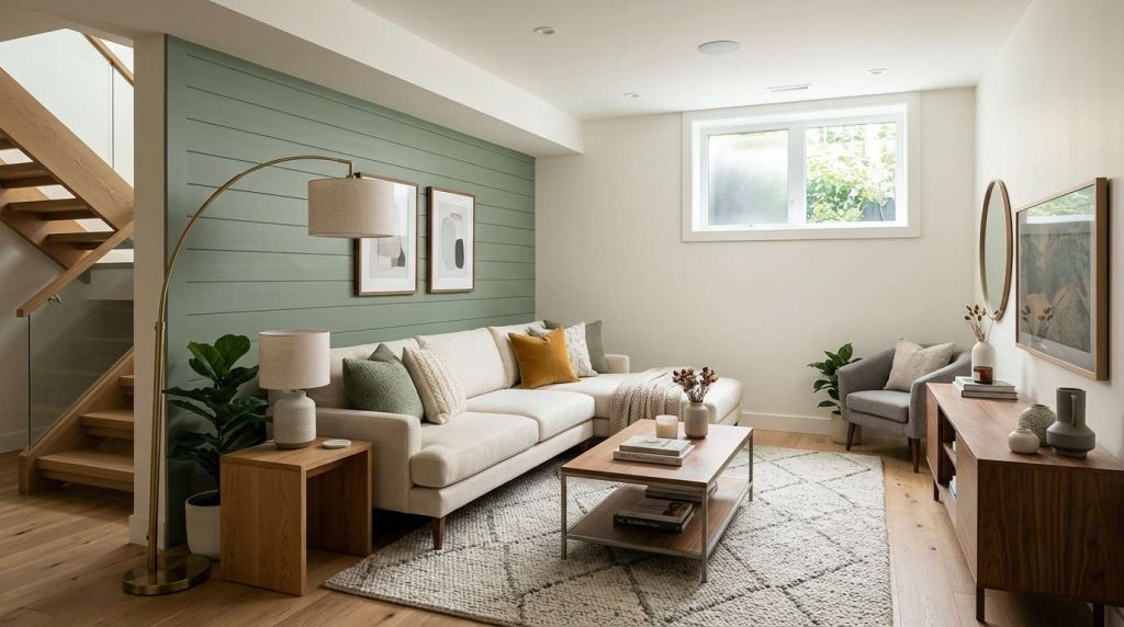 Sage Shiplap Accent Wall — The Weekend Project