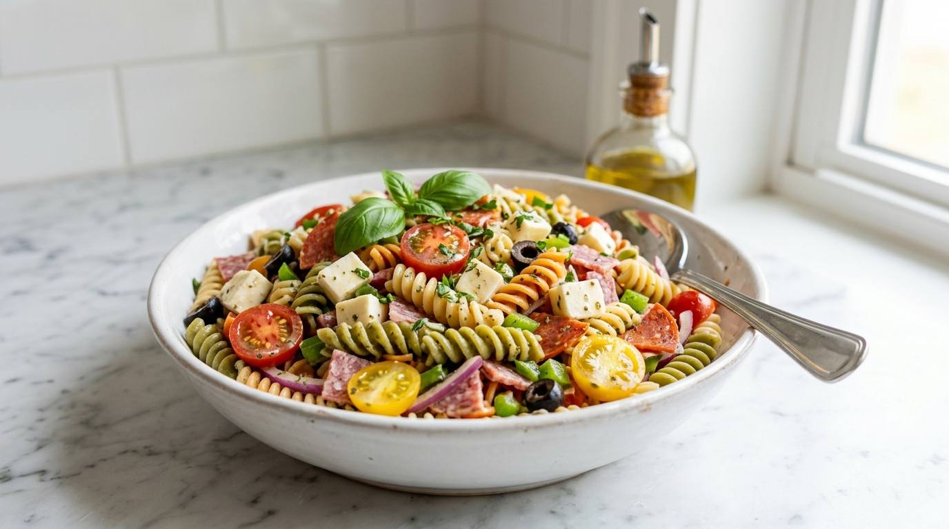 Traditional Italian Pasta Salad
