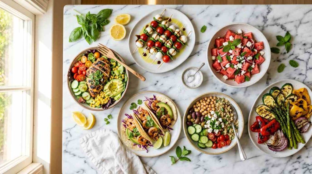 HEALTHY SUMMER DINNERS