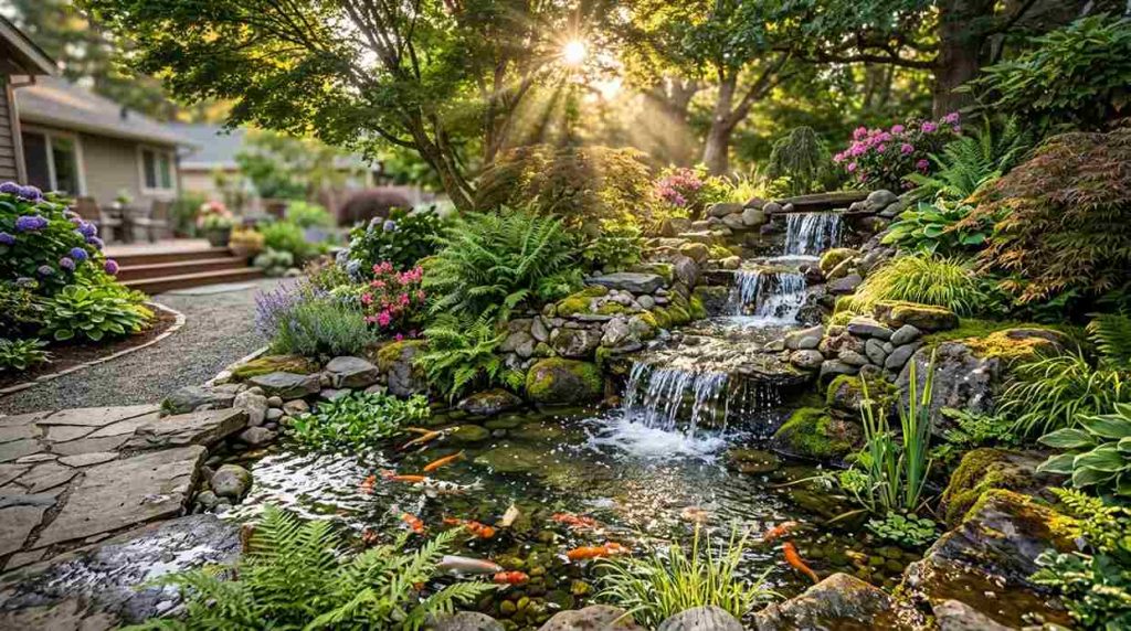 Homemade Waterfall design