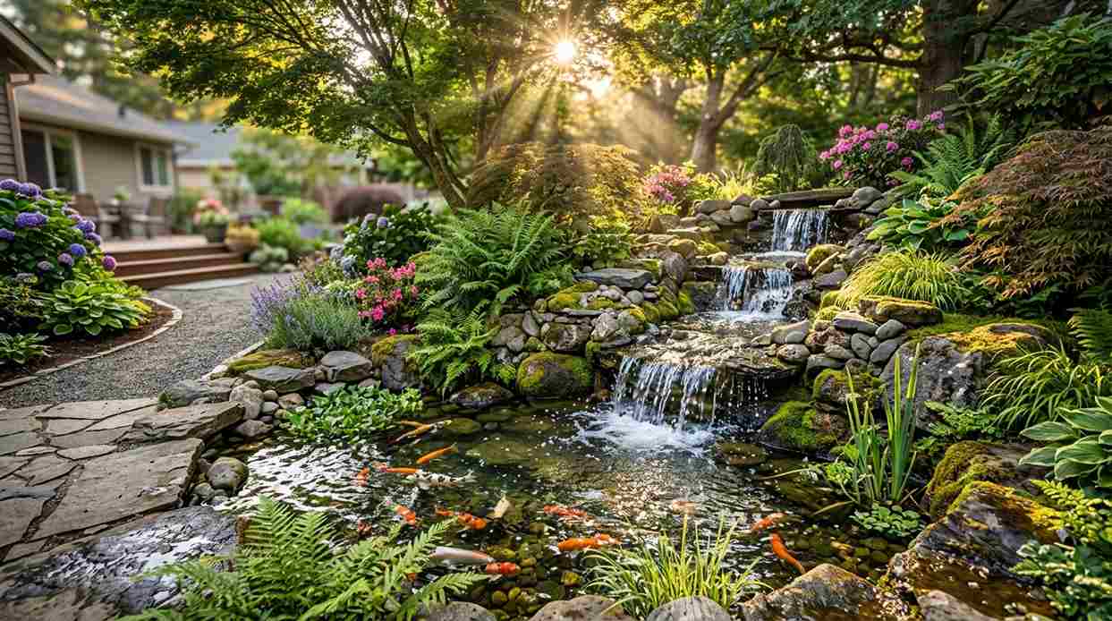 Homemade Waterfall design