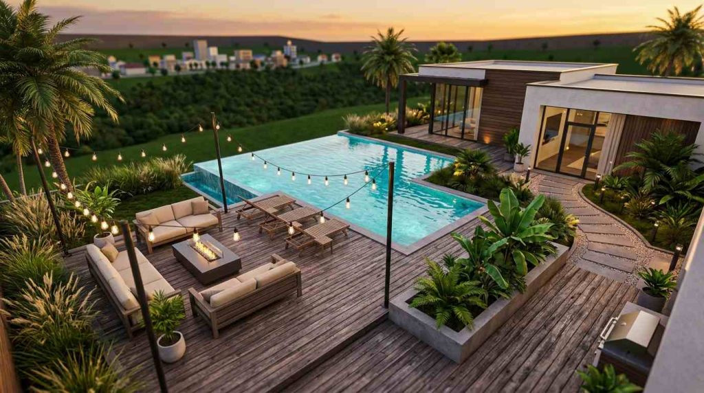 design BloxburgOutdoor Spaces