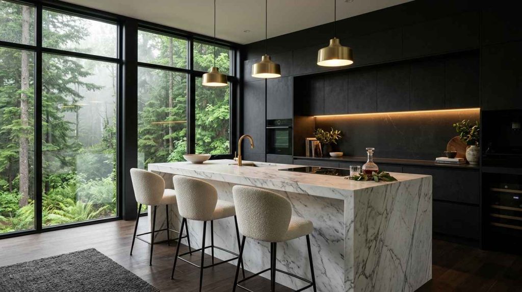 a Contemporary Kitchen