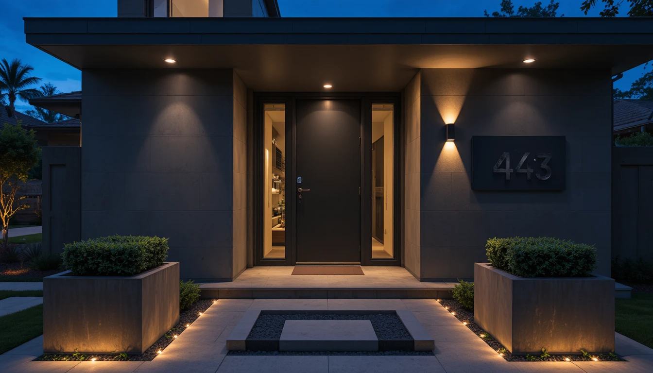 Smart Modern Tech-Enhanced Entrance