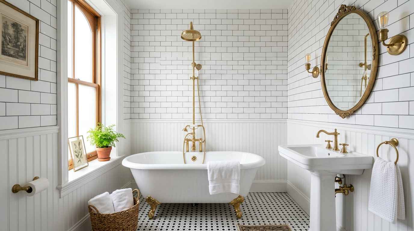 Modern Victorian Bathroom Ideas