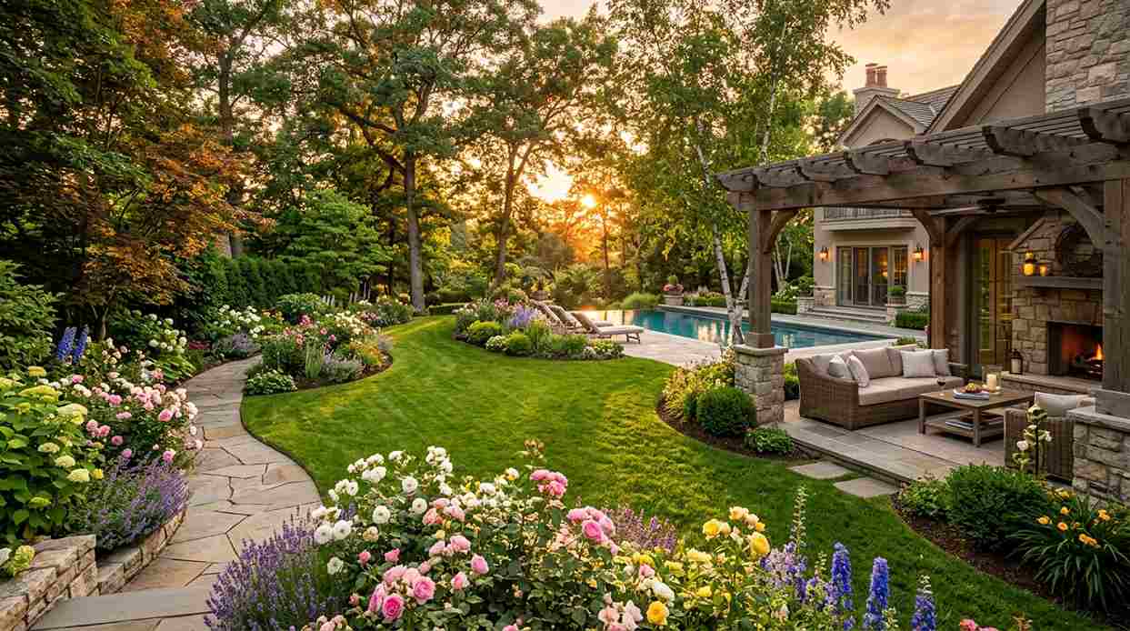 Luxury Backyard Garden Designs
