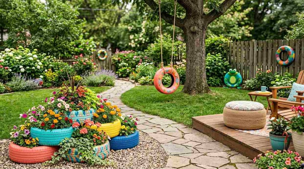 design Smart Ways to Use Old Tires
