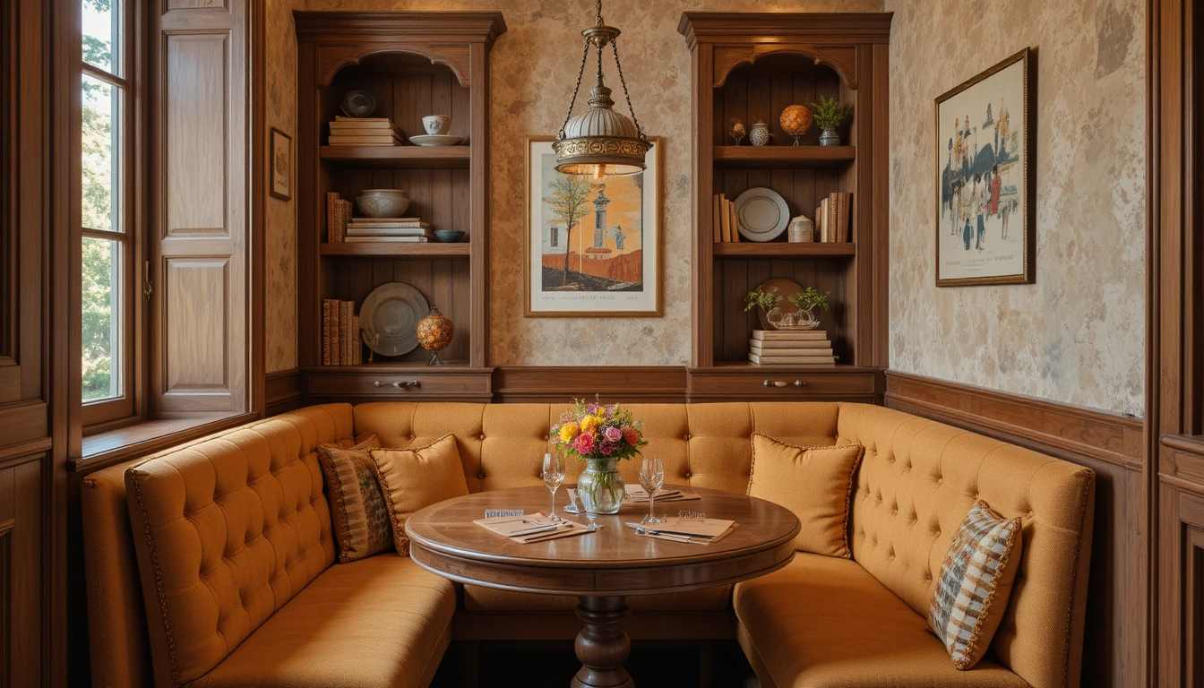 Cozy Italian Corner Nook