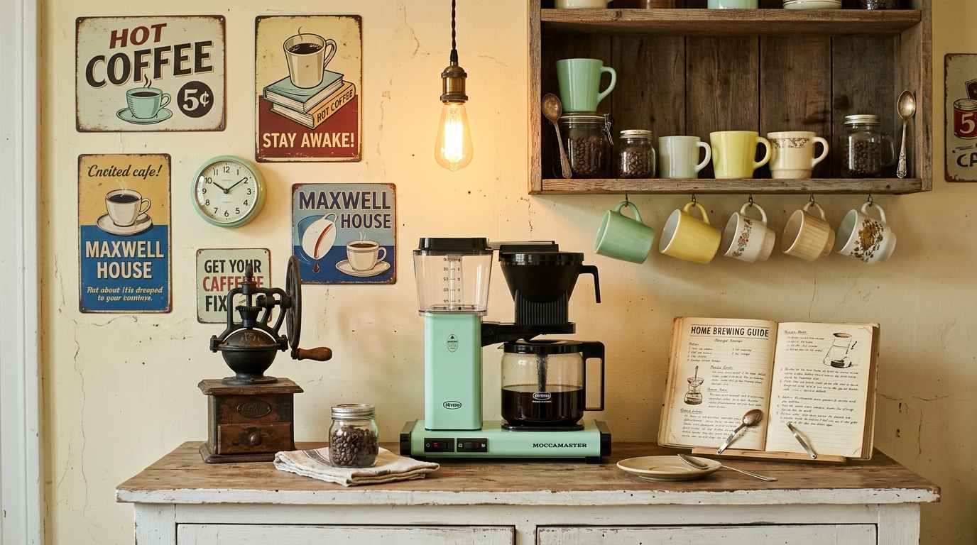 The Vintage Coffee Station