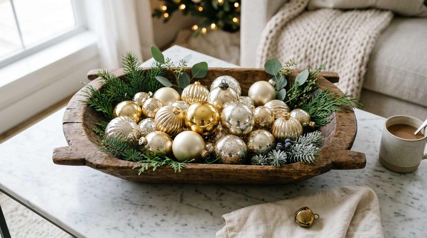 A Bowl of Ornaments 