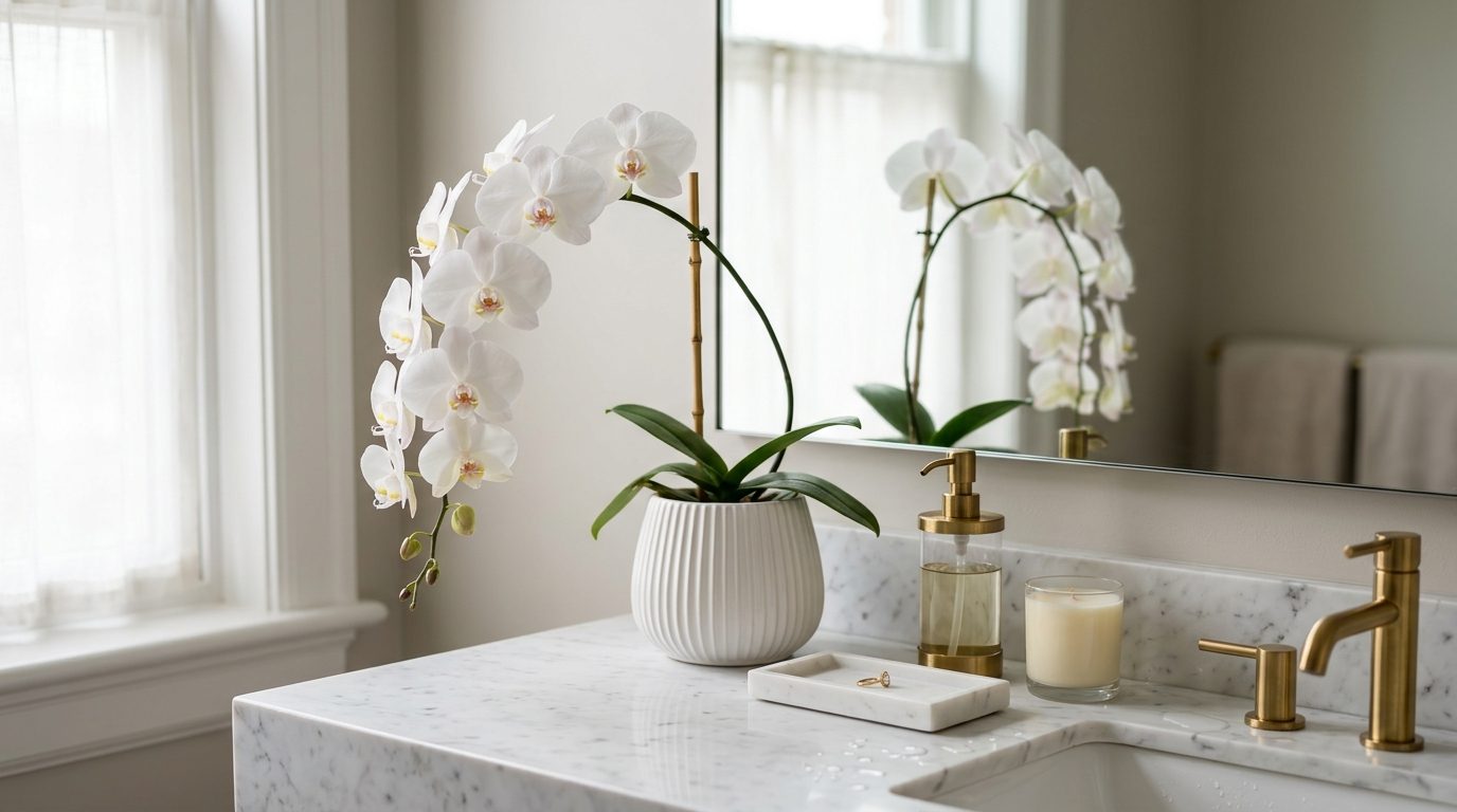 Medicine Cabinet Top Greenery
