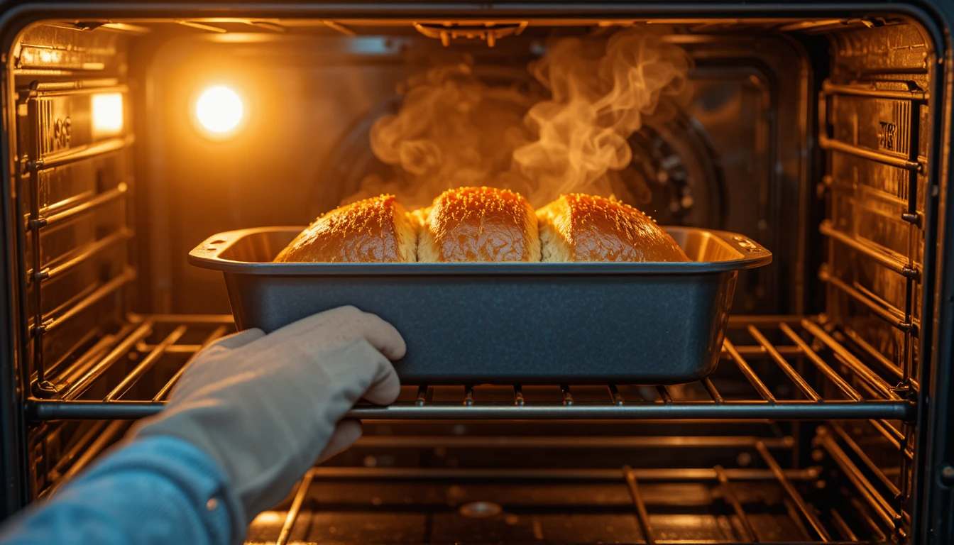 Cook your Brioche in the oven (25-35 Minutes)
